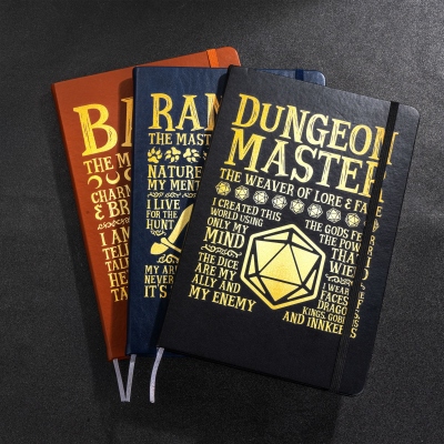 Personalized DND Player Journal: Custom Name and DND Class - Containing a Character Sheet, DND Campaign Journal, DND 5e Spellbook, DND Notebook