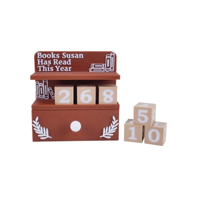 miniature bookshelf