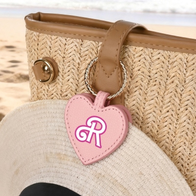 (Set of 2pcs)Personalized Handcrafted Pink Doll Pink Love Hat Clip, Leather Magnetic Attraction Storage Clip, Travel Accessory, Summer Gift for Woman/Girl