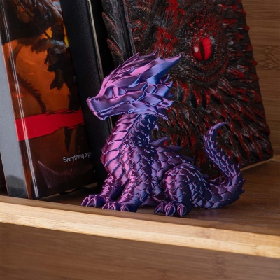 Personalized 3D Printed Dragon Bookshelf Decor, Dargon Table Ornaments, Funny Home Decor Gift for Fourth Wing Funs