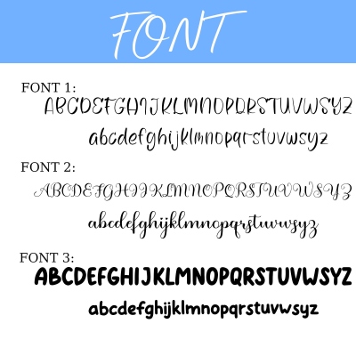 font