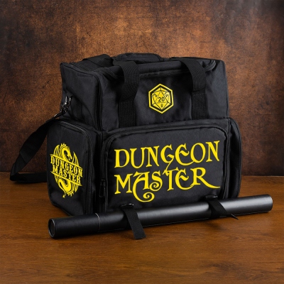 DND Bag of Holding-Dragon Large Capacity Backpack, Tabletop RPG Accessories Case for Miniatures, Dice, Map, Book and Token, DND Dice Bag, DM Gifts
