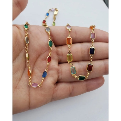 Birthstone Colorful Necklace