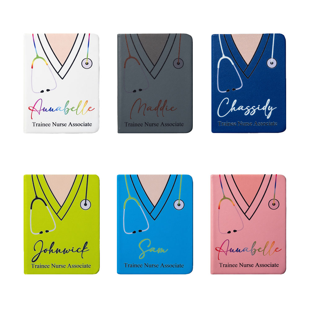 Personalized Nursing/Medical Notebook, Pocketsized Notebook Log Book