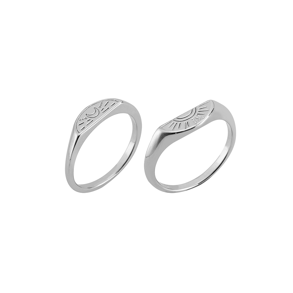 VRNGI BFF Rings for 2 Best Friends Forever Ring Cute Adjustable Rings for  Teen Girls Friendship Rings Matching Couple Rings Gold Rings Aesthetic  Jewelry, Non-Precious Metal, No Gemstone: Buy Online at Best