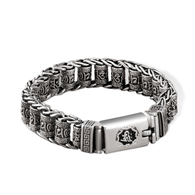 Bracelet roue de prière, bracelet porte-bonheur, bijoux bouddhistes tibétains, bracelet porte-bonheur Om Mani Padme Hum, bracelet pour homme/bouddhiste