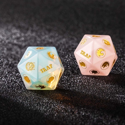 D20 Dice Buddy Lace Locks