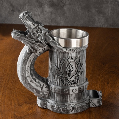 Personalized DND Classes Dragon Dice Tower Mug With Stainless Steel Cup, Custom Name DND Dice Tower Mug, DND Mug, Dnd Accessory, DND Gifts