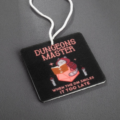 DND Class Car Air Freshener, Cute Car Accessories, Car Fragrance, Car Decor, Aroma Bead Car Freshie, Felt Air Freshener, Wardrobe Hanging Freshener