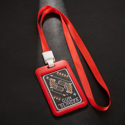 Personalized DND Classes ID Badge Holder, Work ID Card Holder, Work Badge Lanyard, Work Badge Holder, Card Holder, Work Badge Holder, Work Card Holder