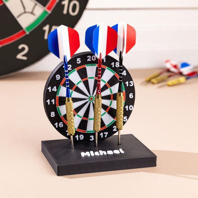 Personalized Name 3D Printed Trophy Design Darts Holder
