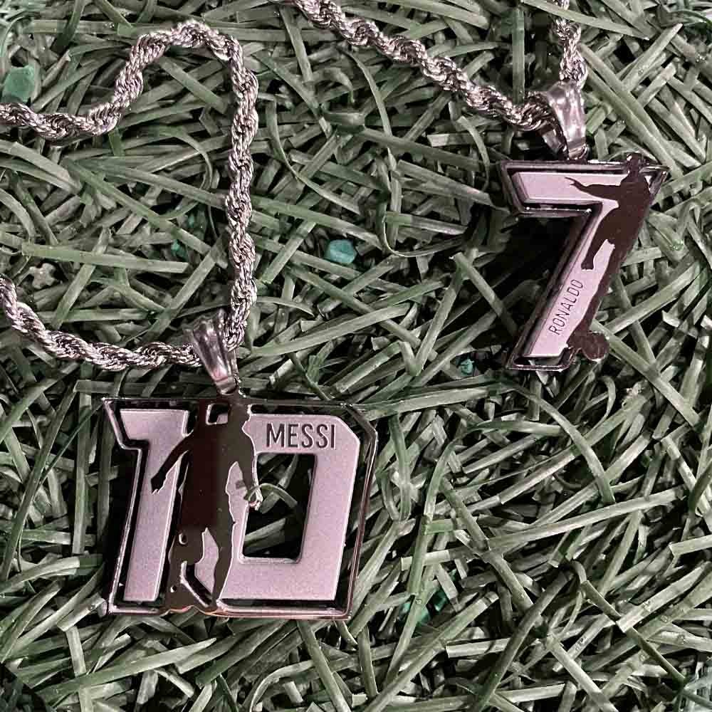 Personalized Name Number Necklace