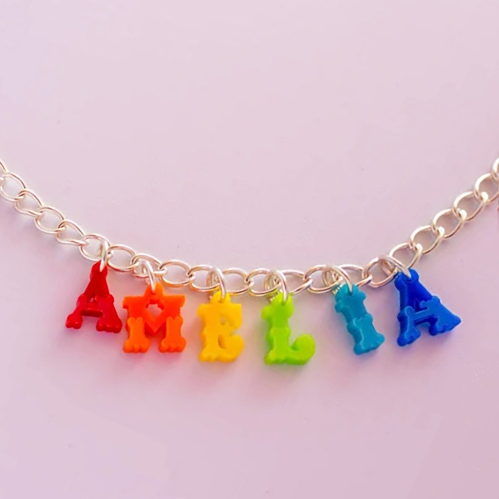 Pier-style Name Necklace