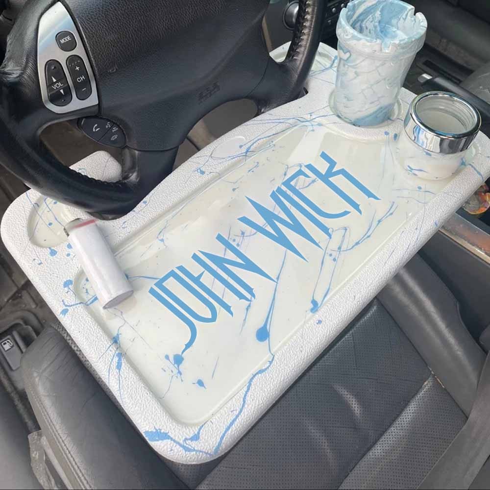 Personalized Car Rolling Trays
