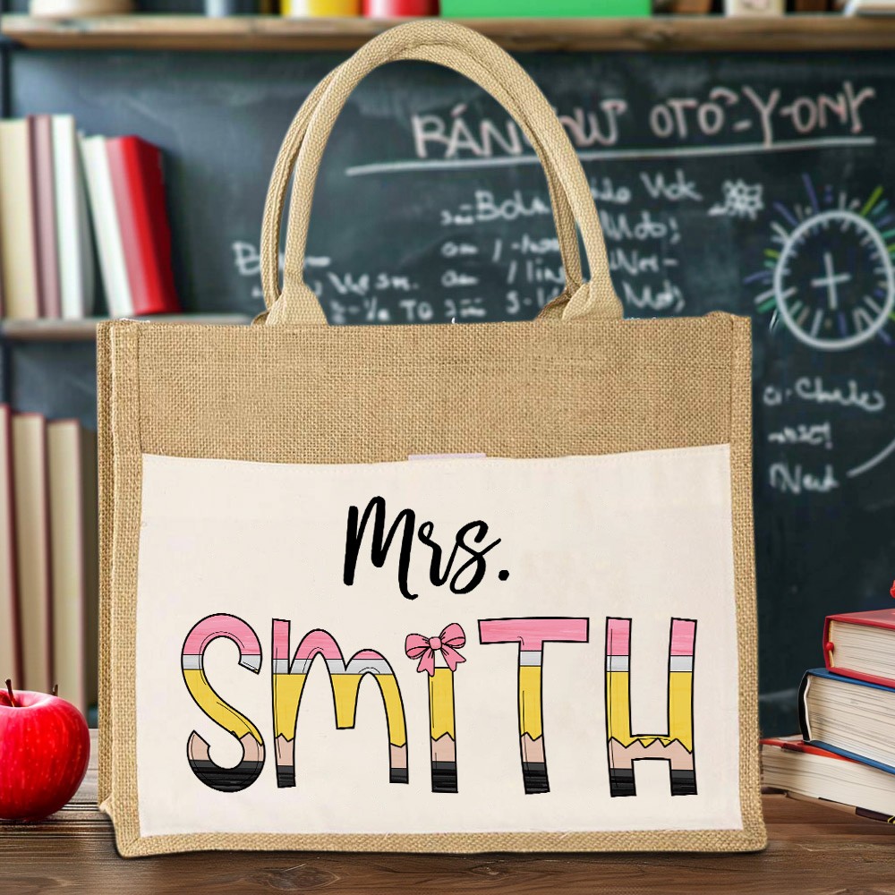 teacher tote bag