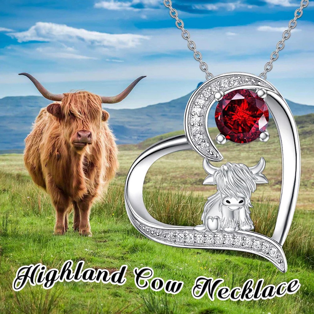 Highland Cow Necklace