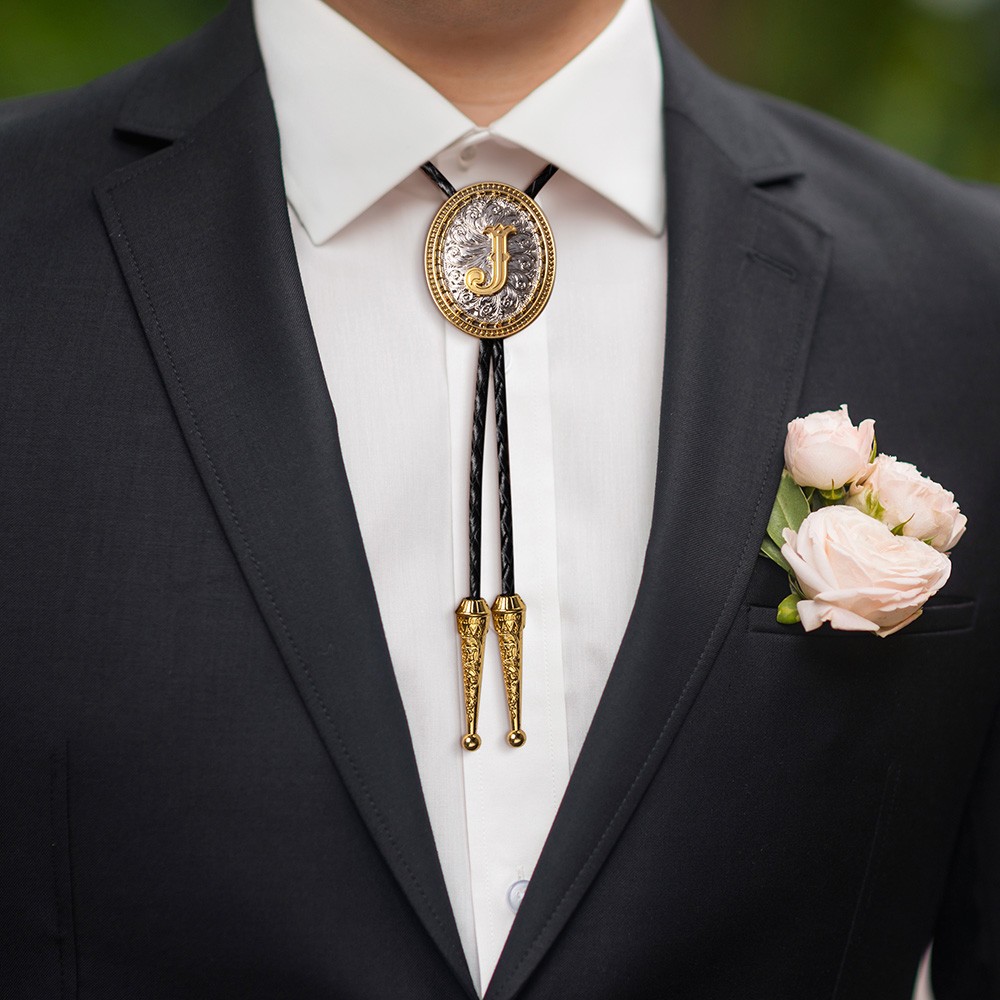 initial bolo tie