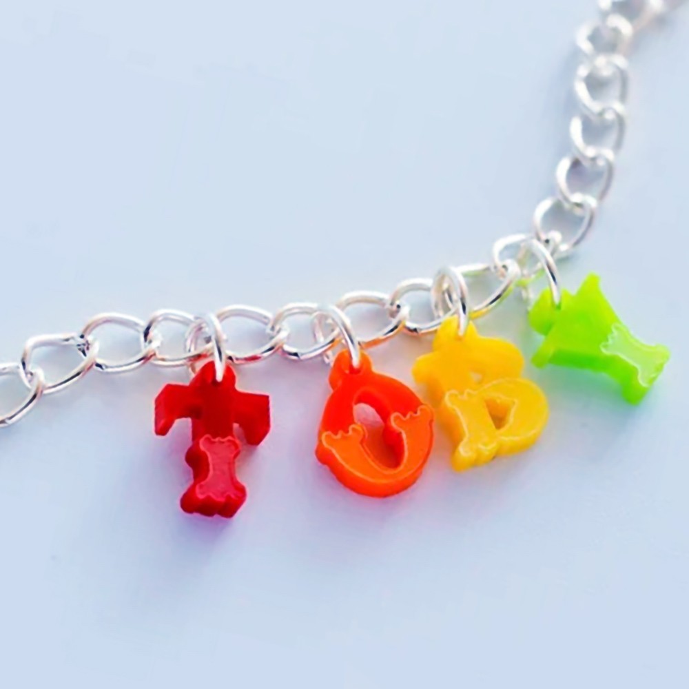 Rainbow Color Letter