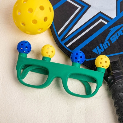 Pickleball Glasses with 4 Light-Up Micro Balls