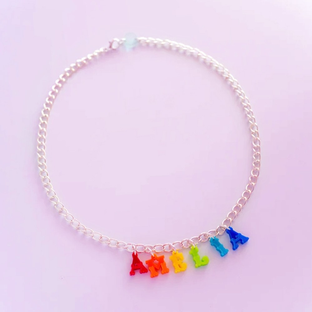 Personalized Circus Name Necklace