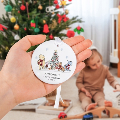 Pooh Baby Ornament