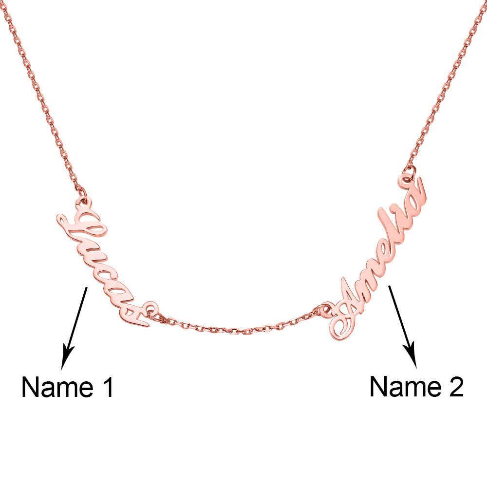  Double Name Necklace