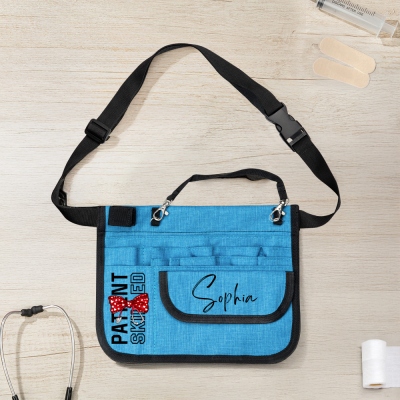 nurse storage bag with tape holder