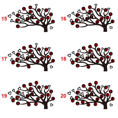 Bague d'arbre généalogique personnalisé avec 1 à 20 pierres de naissance