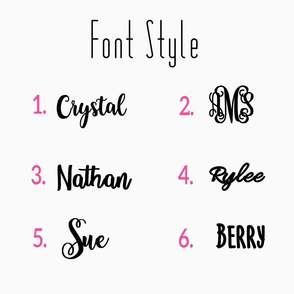 font style