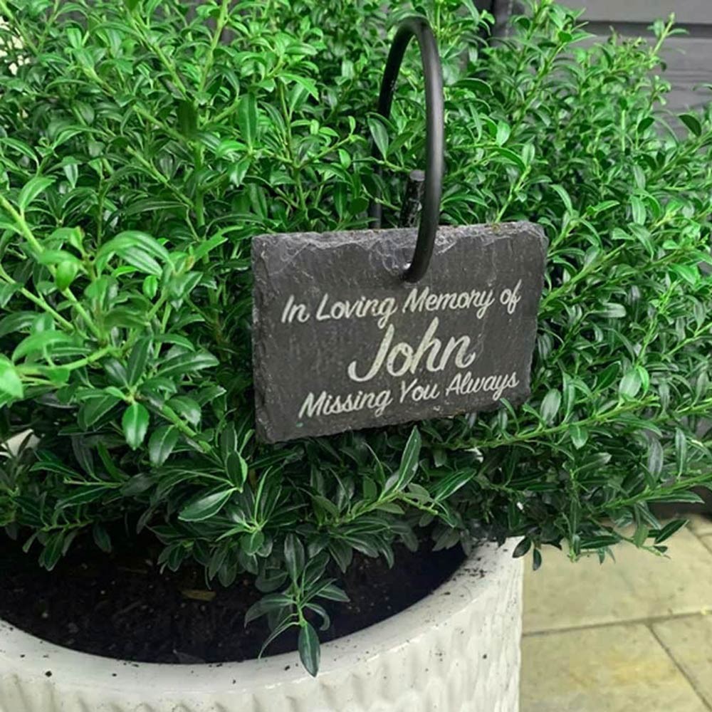 personalized garden sign