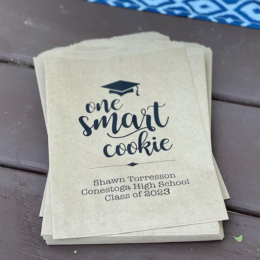 (Set of 20pcs)Custom Graduation Favor Bags, Class of 2023, Cookie Bags, Graduation Party Decor, High School Graduation, College Graduation