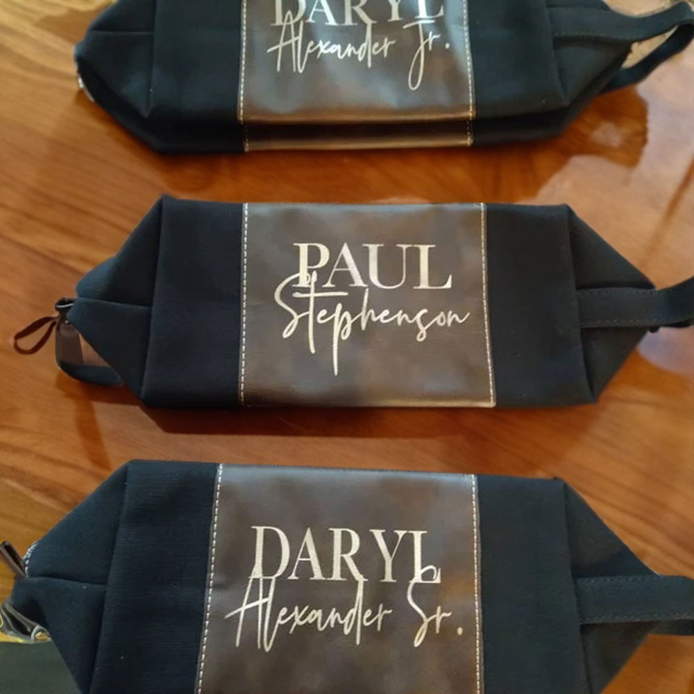 Personalized Toiletry Bag for Men