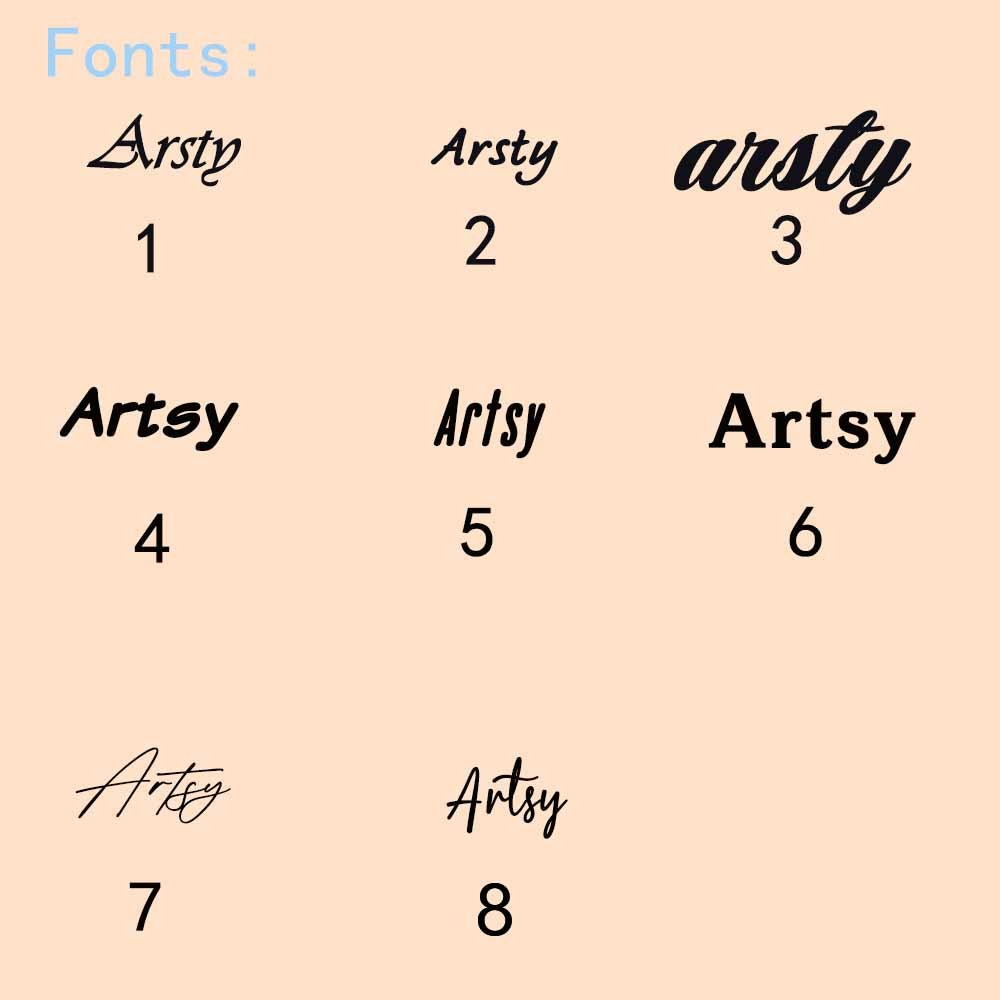 fonts