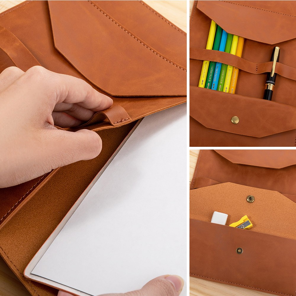 leather notebook cover