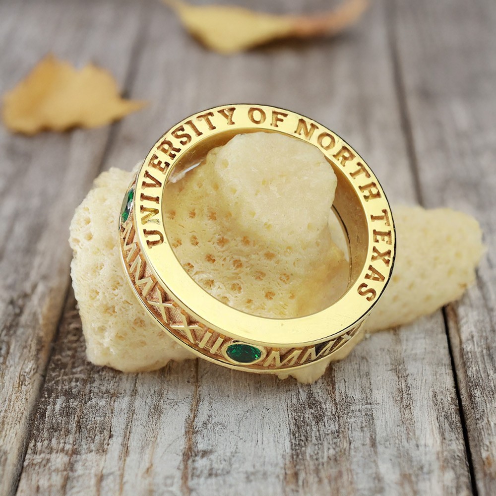 Graduation Ring with Birthstone