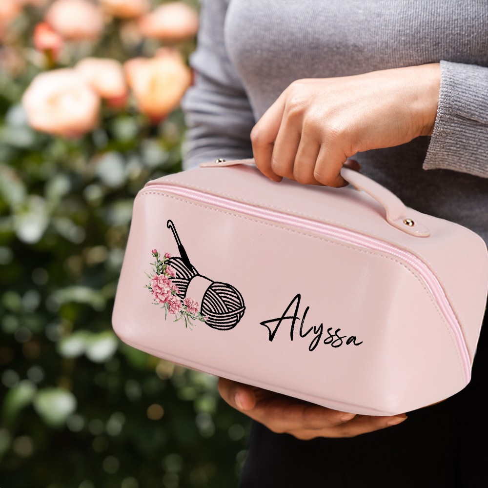 personalized cosmetic bag