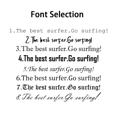 font