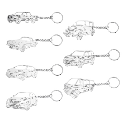 Personalized Car Keychain in Any Model