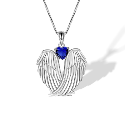 Collier Femme Edora Argent 925/1000 Et Spinelle Bleue - Colliers-femme