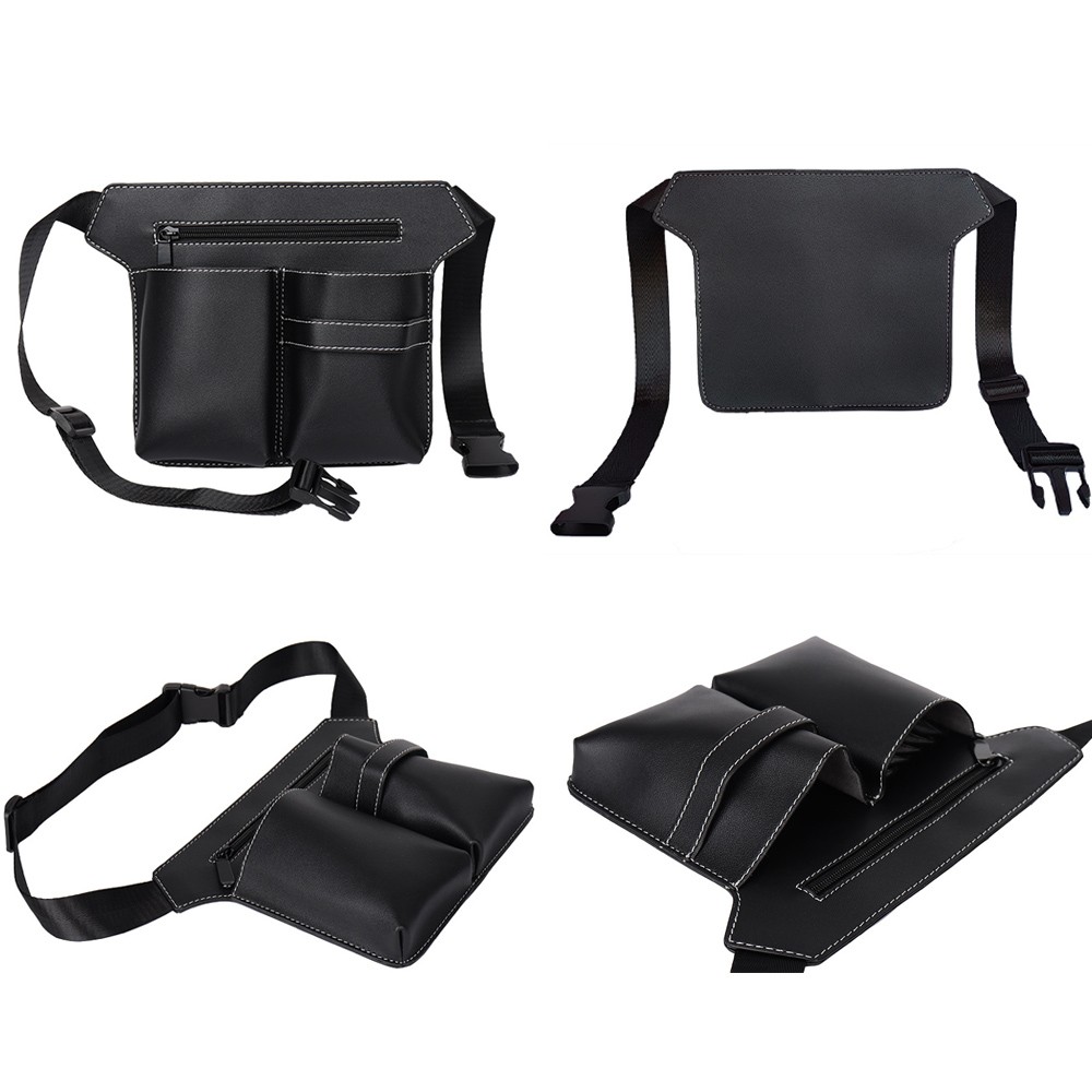 Sac Banane Filet Pour Balles De Tennis - 21x30,5 Cm - Tissu Oxford - Ceinture Ajustable 45-130 Cm - Pour Tennis, Golf, Badminton
