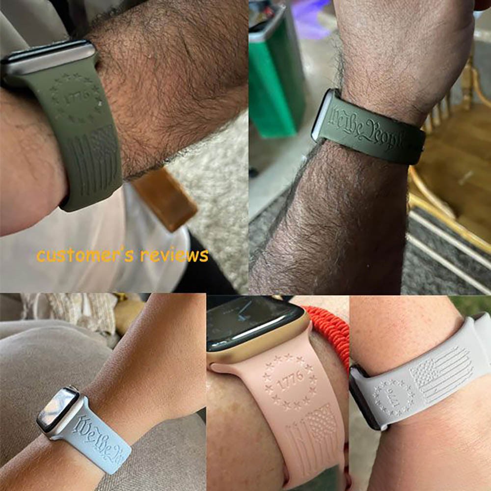 We the People American Flag Band for Apple/Fitbit/Samsung Watch