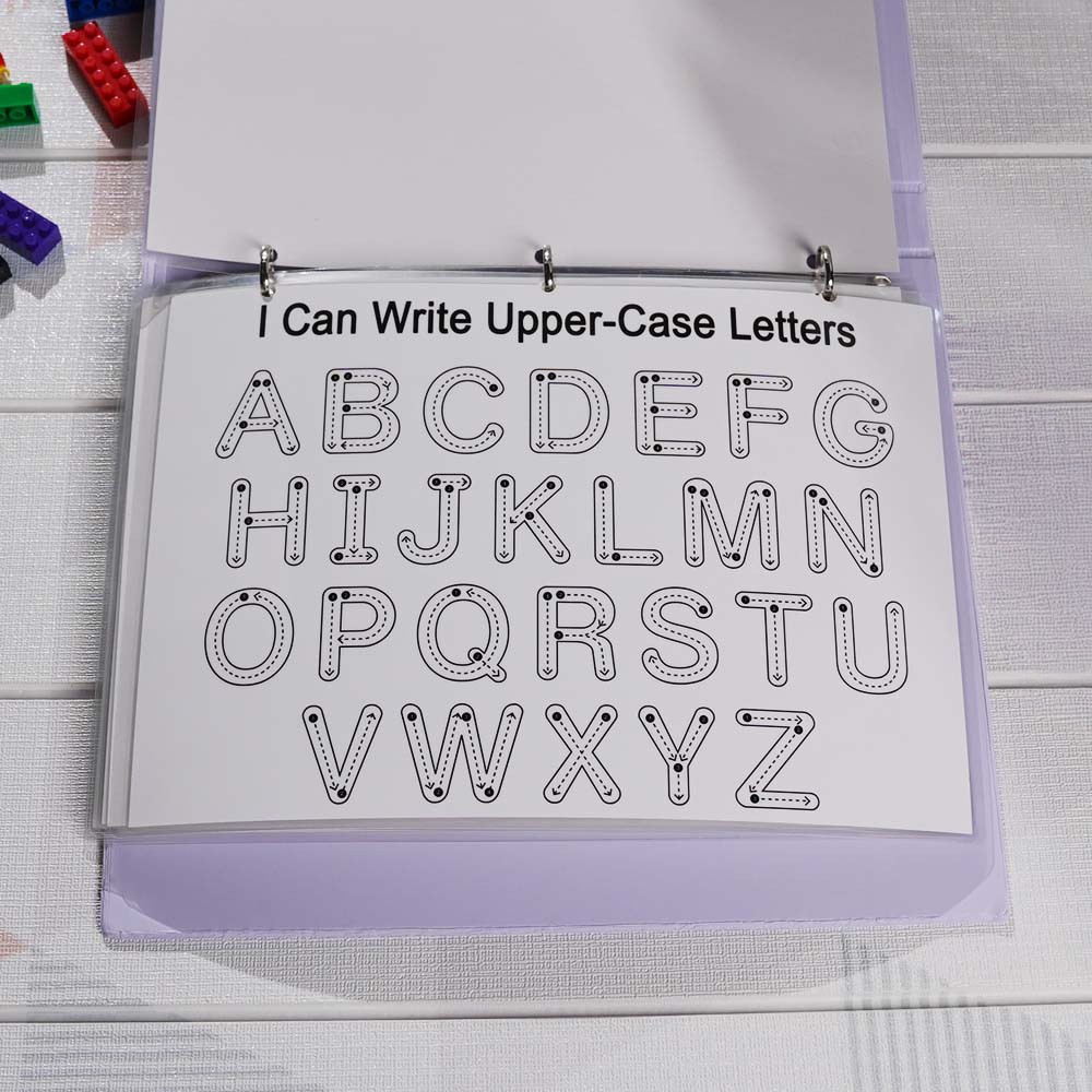 Personalized Preschool Learning Binder