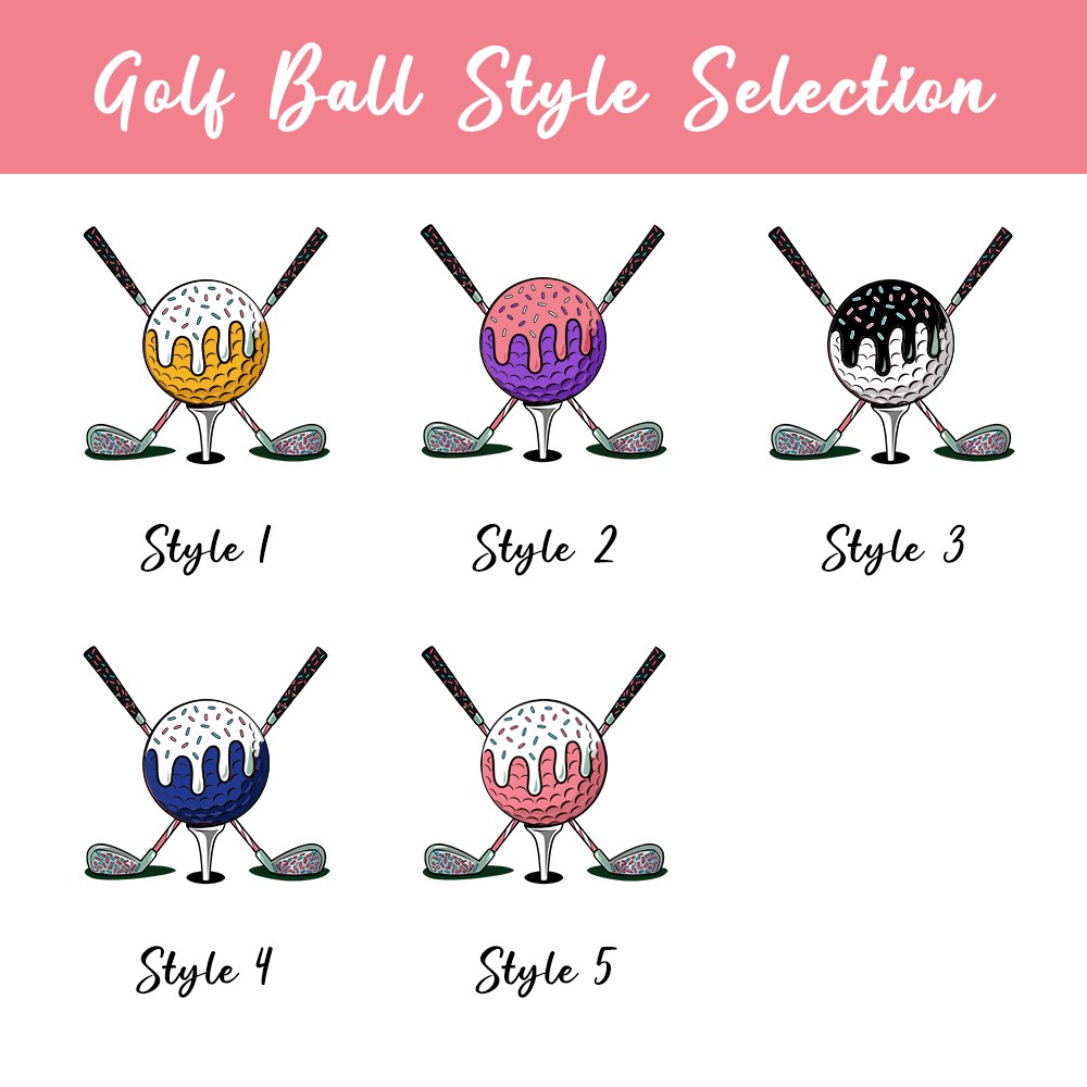 Personalized Golf Ice Cream Dripping Blanket with Name, Flannel/Sherpa Soft Bed Couch Throw, Home Decor, Gift for Golf Lovers/Players/Teammates