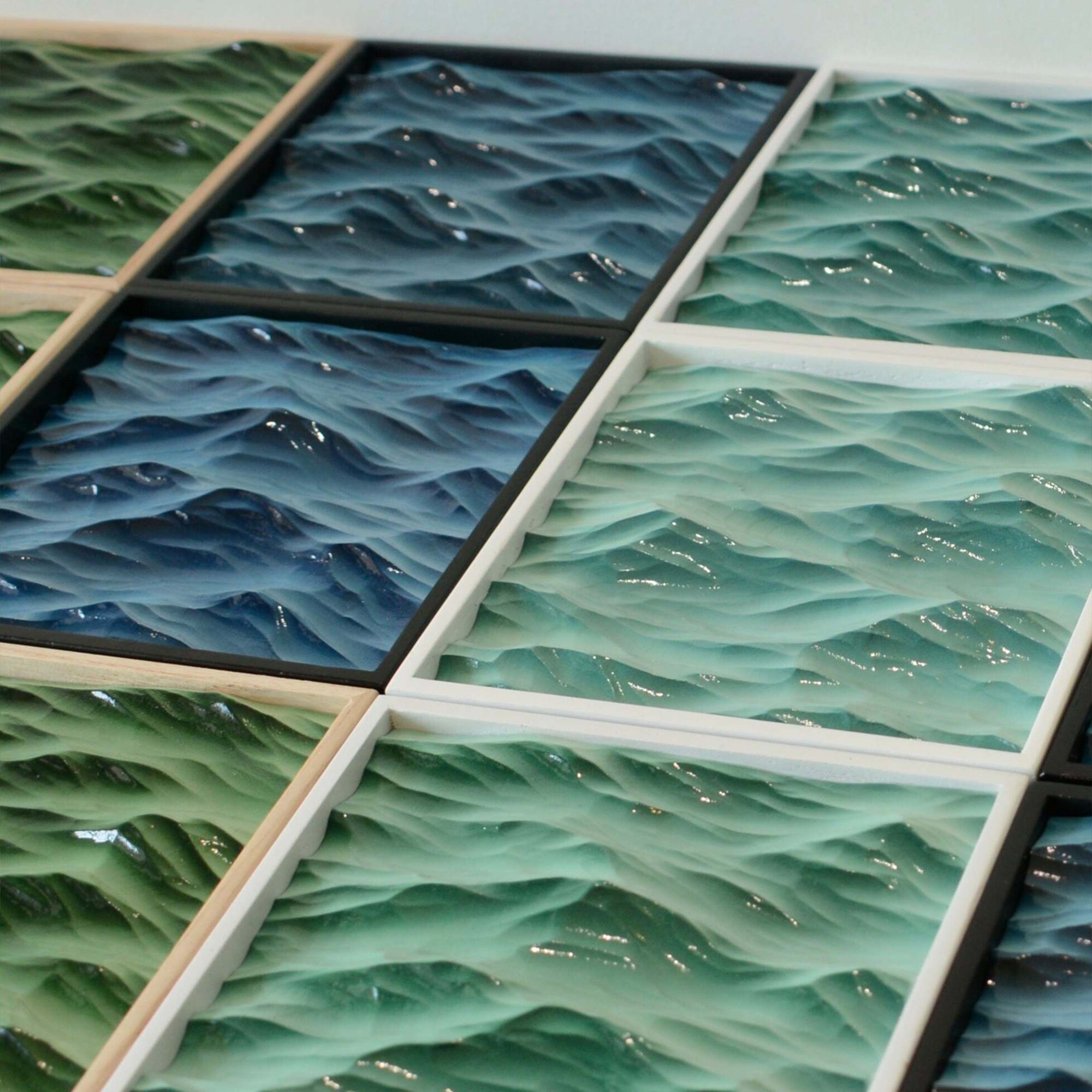 Ocean in the Palm of Your Hand: Custom Hand-Sculpted Wave Art