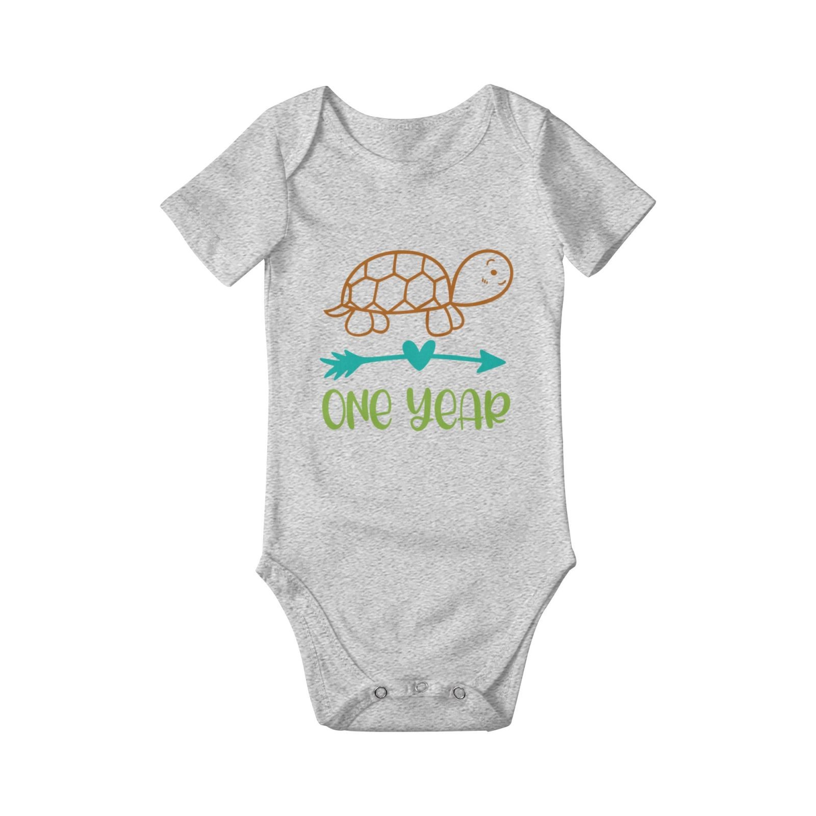 First Short Sleeve Baby Suit, Cotton Baby Suit, My 1st Mother's Day/Father's Day/Birthday Baby Suit, Gift for Babies