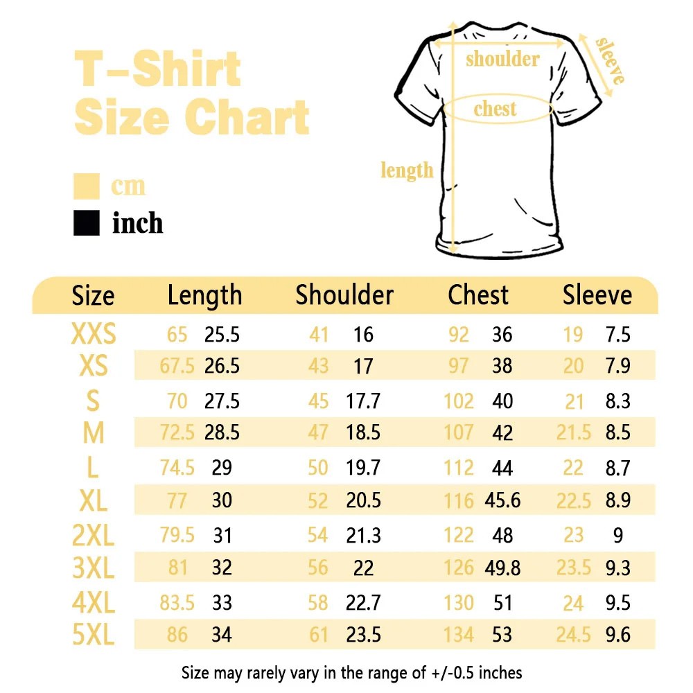T-Shirt Größe