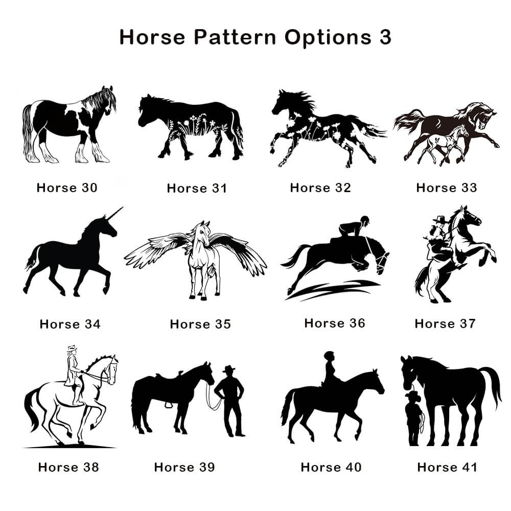 horse pattern 3