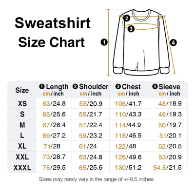sweatshirt size