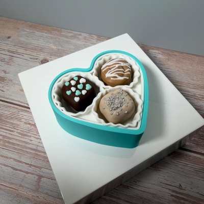 Chocolate Box Fidget Clicker Toy, Mechanical Keyboard Switch Fidget Clicker, Stress Relief/ASMR Stim Button Clicker, Gift for Dessert Lovers/ADHD/Her