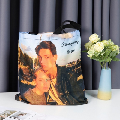 Custom Photo Canvas Bag